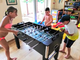 Table football match